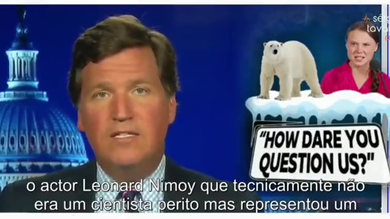 Uma era glaciar que afinal...nunca chegou. A narrativa do 'medo climático' não é nova, como denuncia Tucker Carlson.