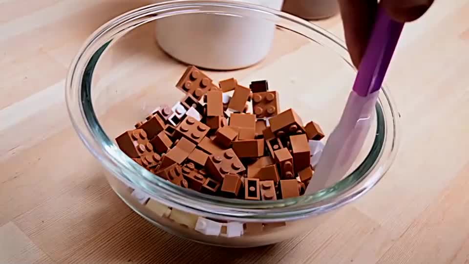 The Lego World chocolate cake is a bit of a treat 6
