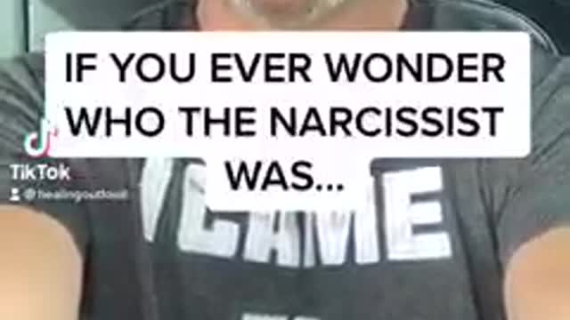 Narcissist: usually are the first ones to move on in relationships