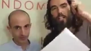 Russel Brand with Yuval Noah Harari 🤨