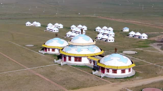 Beautiful and vast yurts