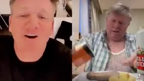 Gordon Ramsay reacts to cooking videos - NO KITCHEN COOKING