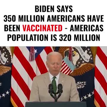 350 million Americans vaccinated