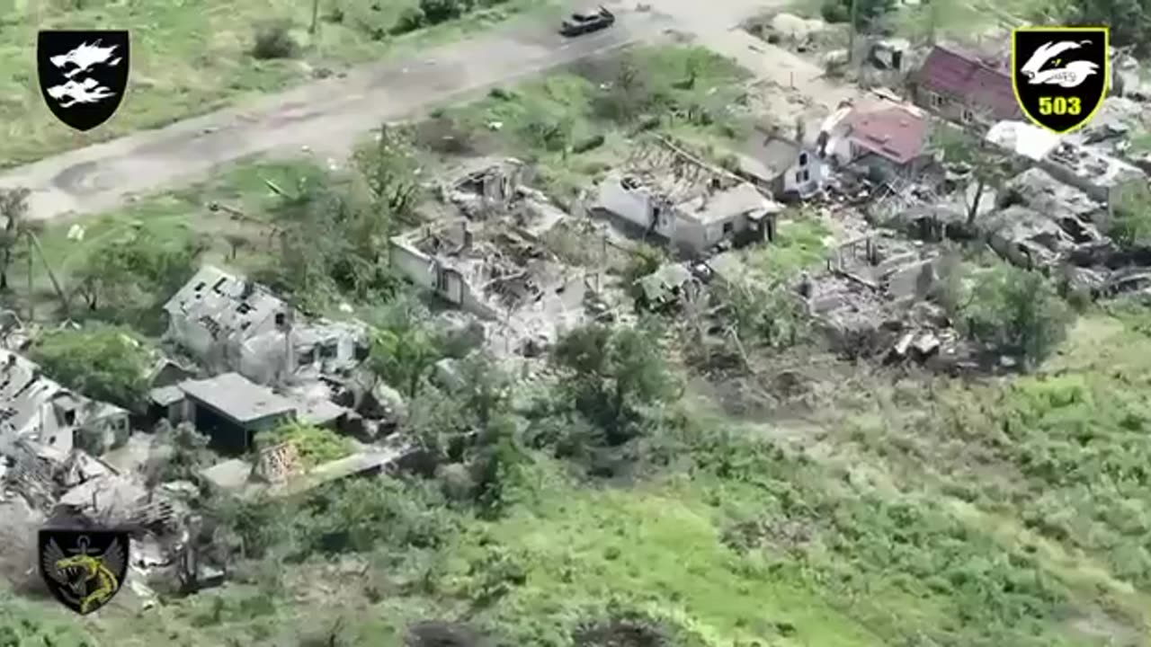Footage of the combat work of a separate battalion of the 38th brigade