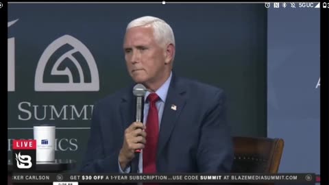 Did I hear Mike Pence correctly? "USA is NON of his concern?'