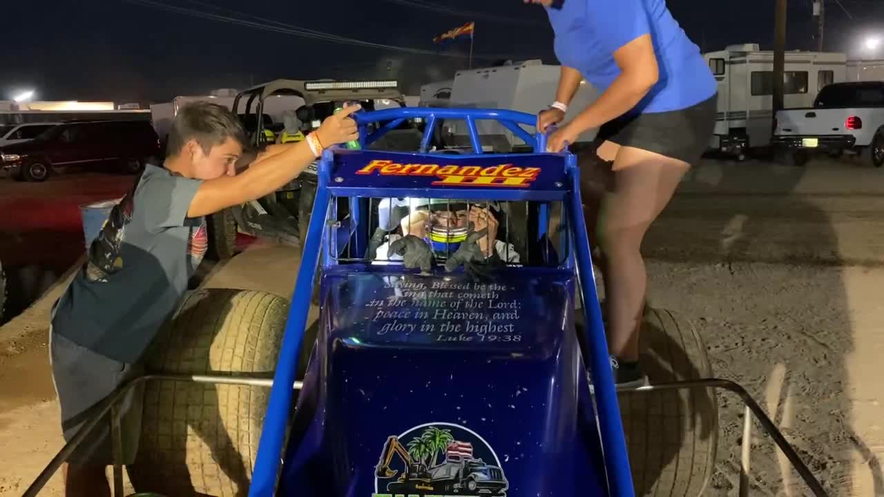 BJ Fernandez & LTM’s guys getting ready for the Main 9/5/2021