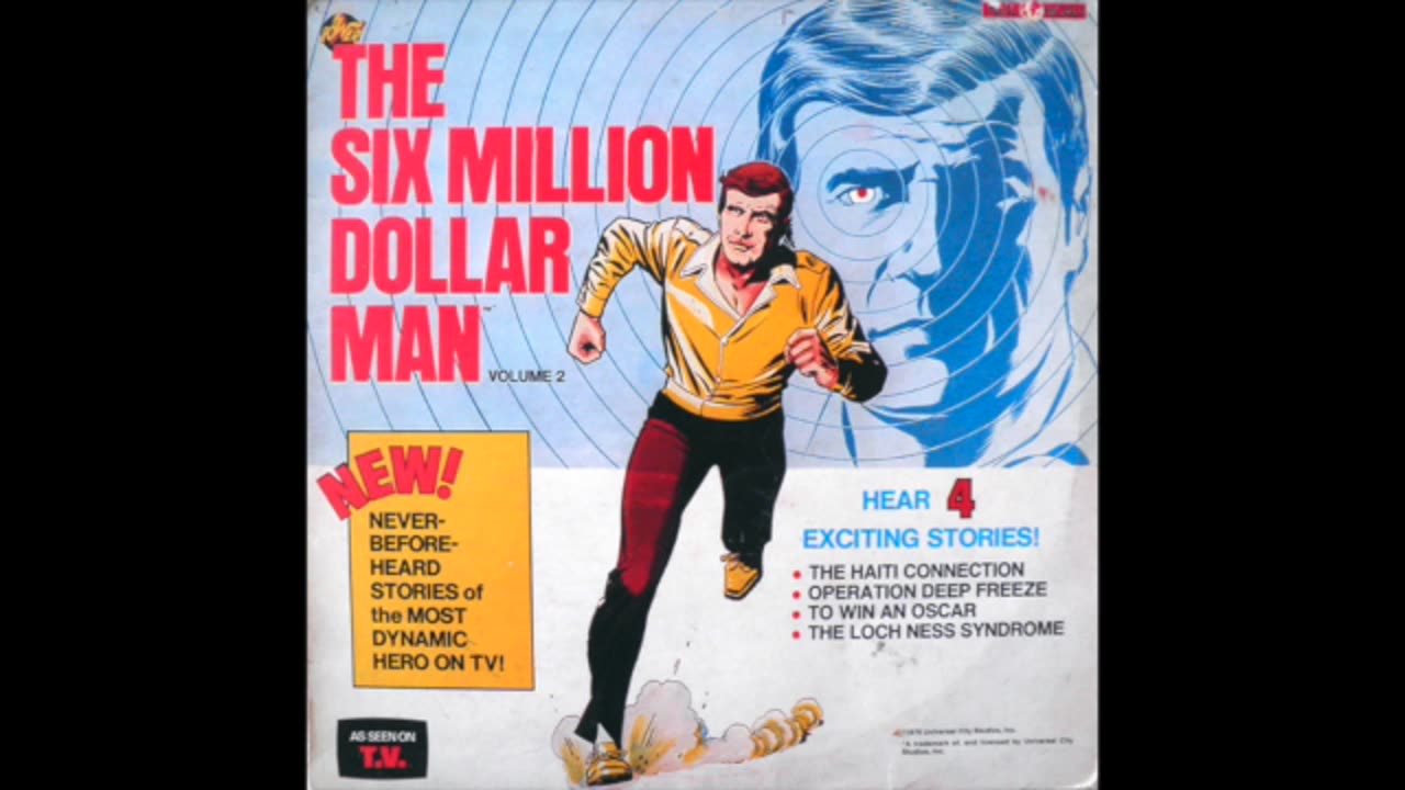 Six Million Dollar Man - Read-a-Long Record Album - Volume 2