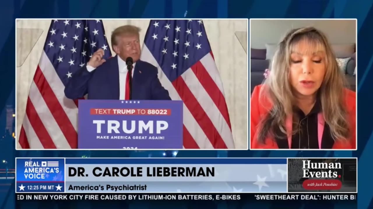 Dr. Carole Lieberman tells Jack Posobiec: "Depression is anger directed inward..."