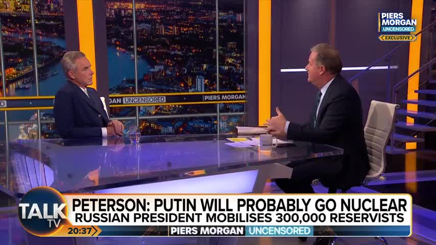 Jordan Peterson discusses the current situation with Russia