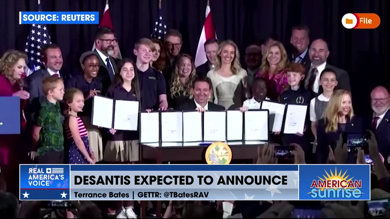 DeSantis expected to announce presidential run later today