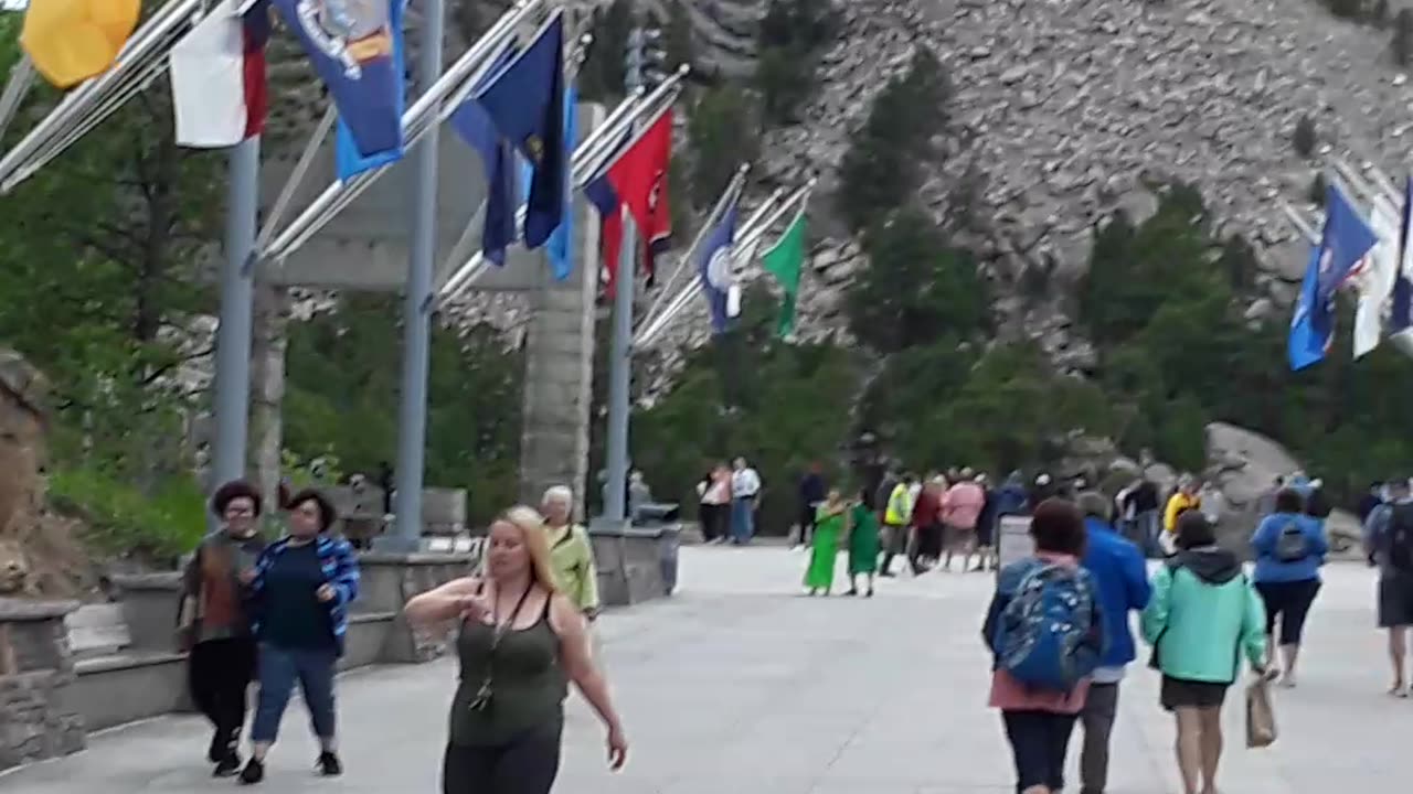 Mount Rushmore and our States and territories, God protect us. 6/15/23