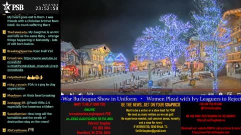 2021-12-13 23:00 EST - Crossing the Matrix: with Chris