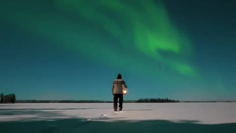 Aurora in Lapland, Finland