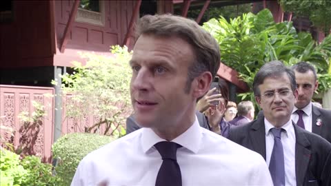 Macron: Australia sub deal was not about confronting China