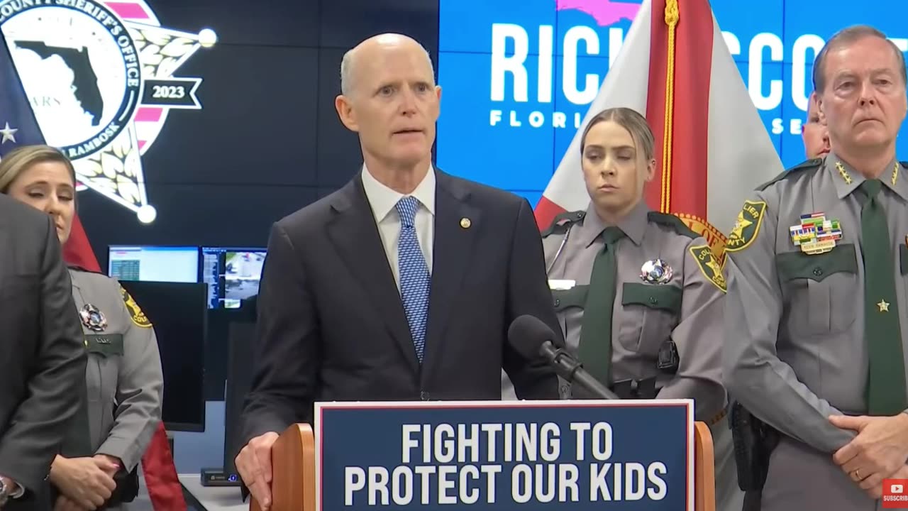 Rick Scott Makes Major School Safety Announcement, Move The Earmarked IRS Billions To Armed Officers