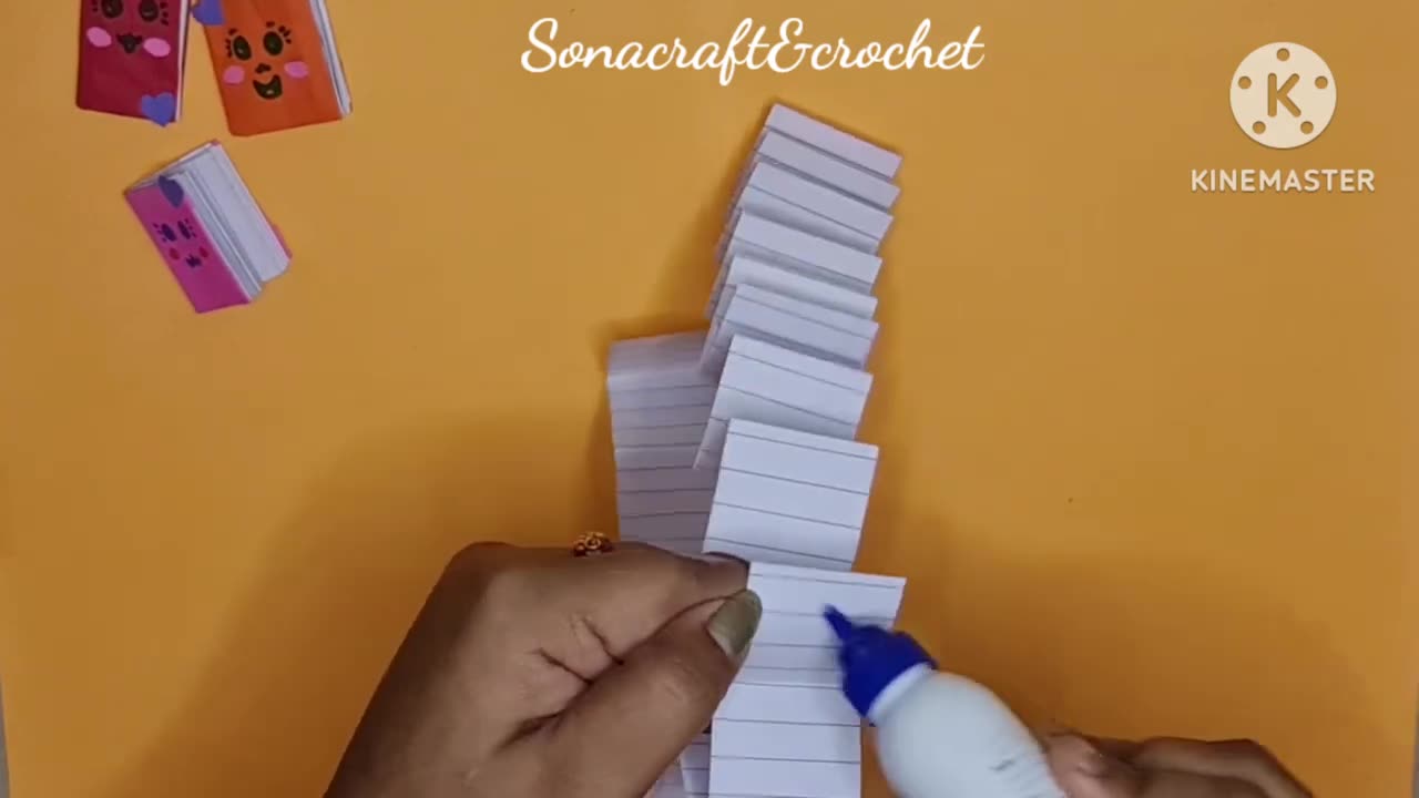 DIY Mini Notebooks One Sheet Of Paper - DIY Back To school 📚 __