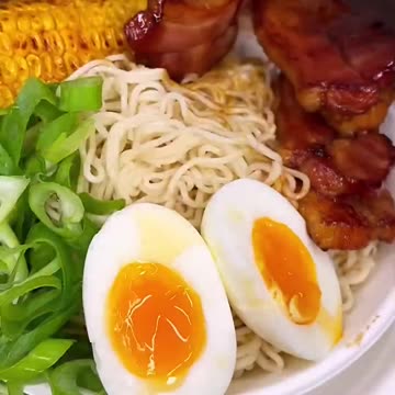 Just a little RAMEN🍜, take it and go😎♥️ | Street food be like | CHEFKOUDY