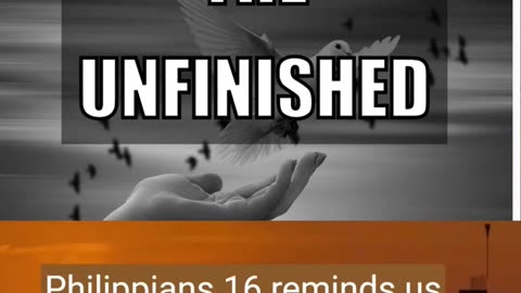 rusting the Unfinished: A Reflection on Philippians 1:6