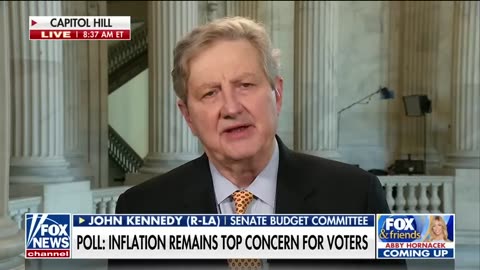 Americans are worried and they should be: Sen. John Kennedy