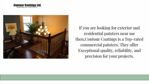 Check Out Residential Painters From Contour Coatings