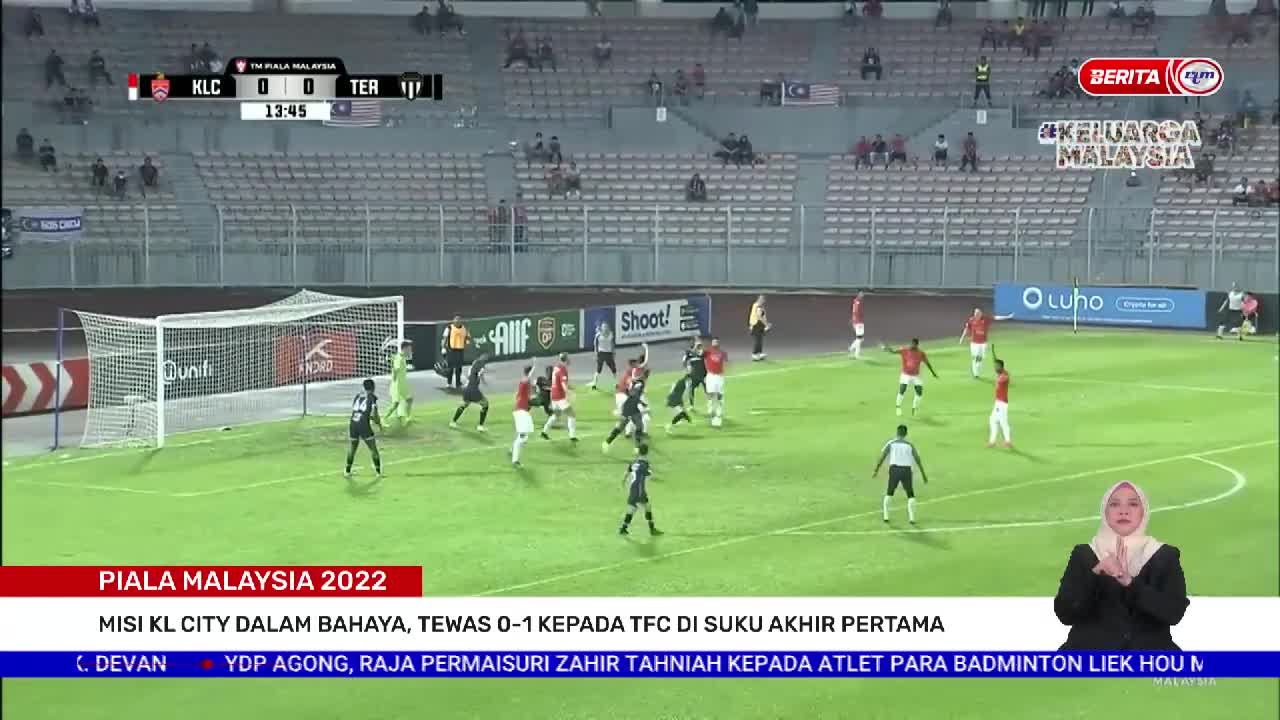 7 NOVEMBER 2022– B.WILAYAH – PIALA MALAYSIA 2022 - MISI KL CITY DALAM BAHAYA, TEWAS 0-1 KEPADA TFC