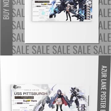 Azur Lane Eagle Union Posters