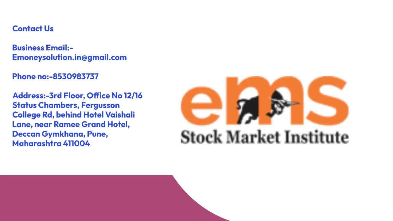 Check Out The Best Share Market Training Instuitute in Pune