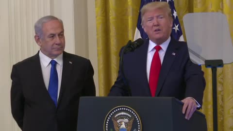 Trump Roasts Bibi the Khazarian Genocidal Nutjob