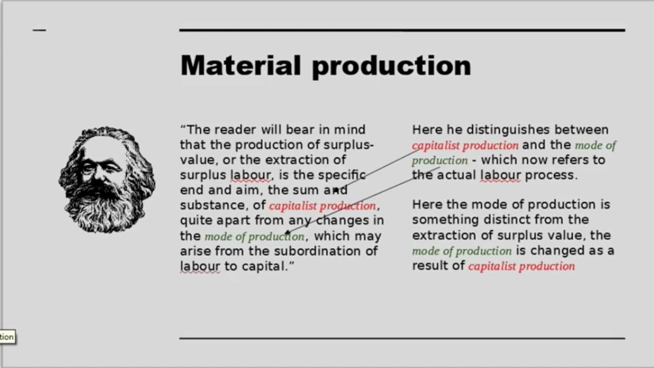 Modes of Production (incomplete)