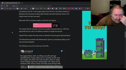 US capital building evacuated over the Washington National's pre games festivities