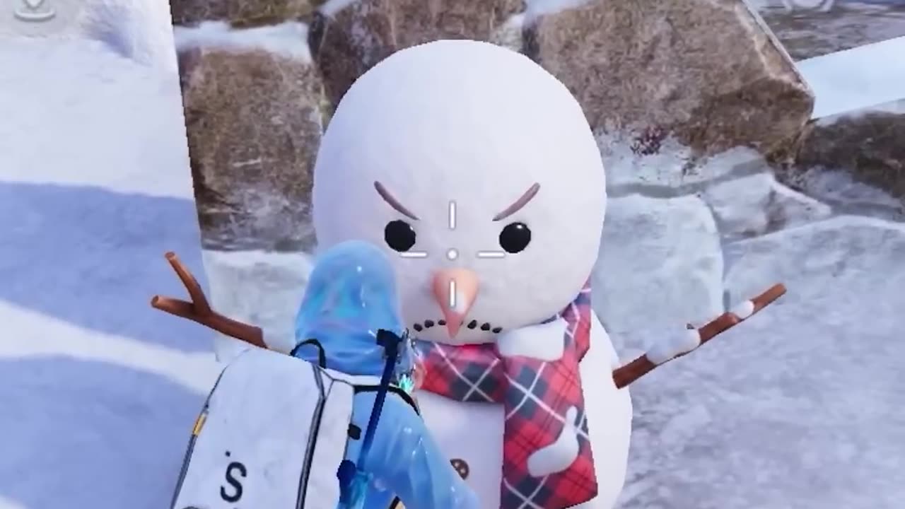 Real of fake snowman? #pubgmobile #bgmi #pubgm #levinho #sevou