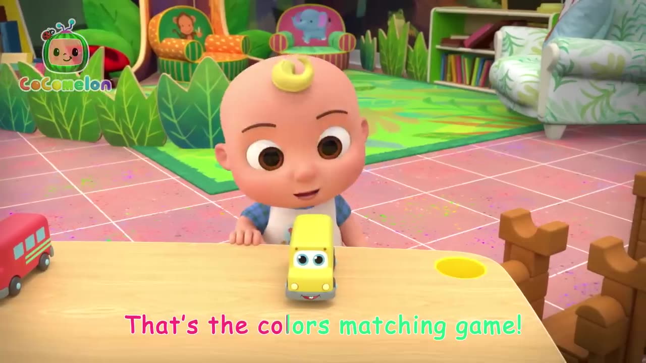 Matching Game Song! - Learn Colors & Numbers with JJ | CoComelon Nursery Rhymes & Kids Songs