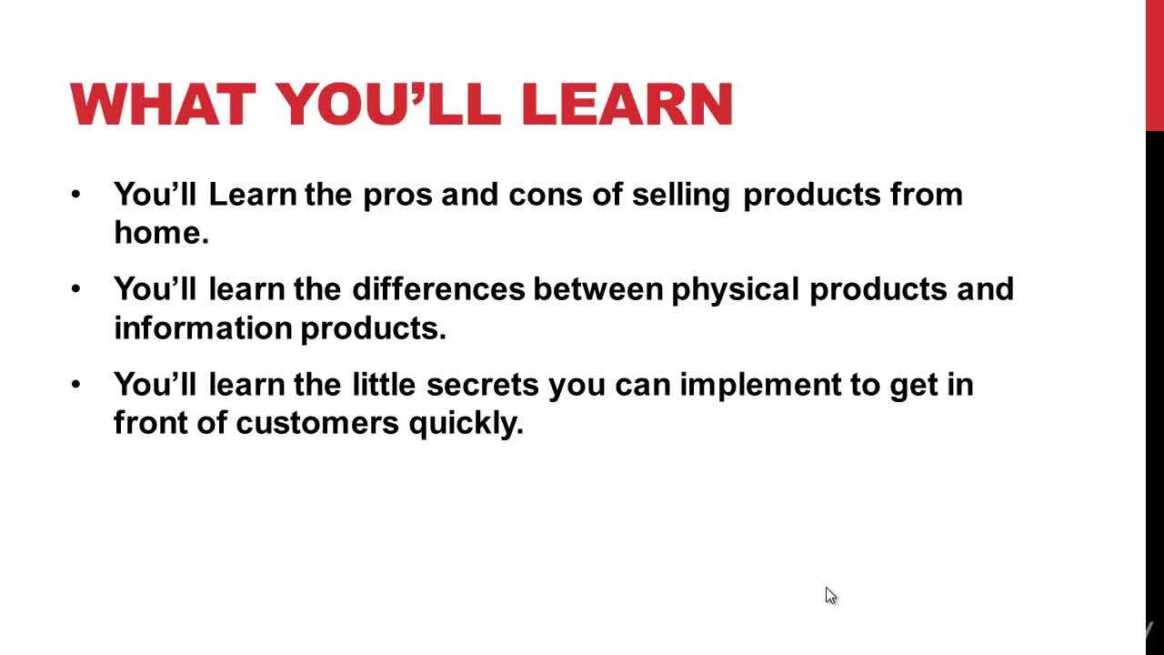 Section 1 Introduction to Finding or Creating Products 2022