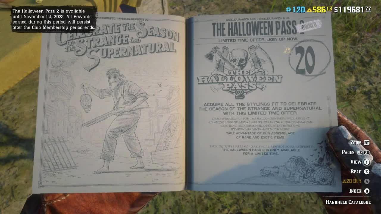 Halloween Update and Halloween Pass 2 are Back to Red Dead Online