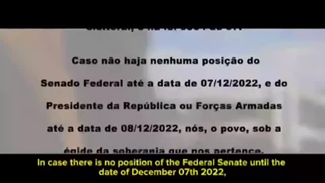 Carta Aberta às instituições democráticas do Brasil: