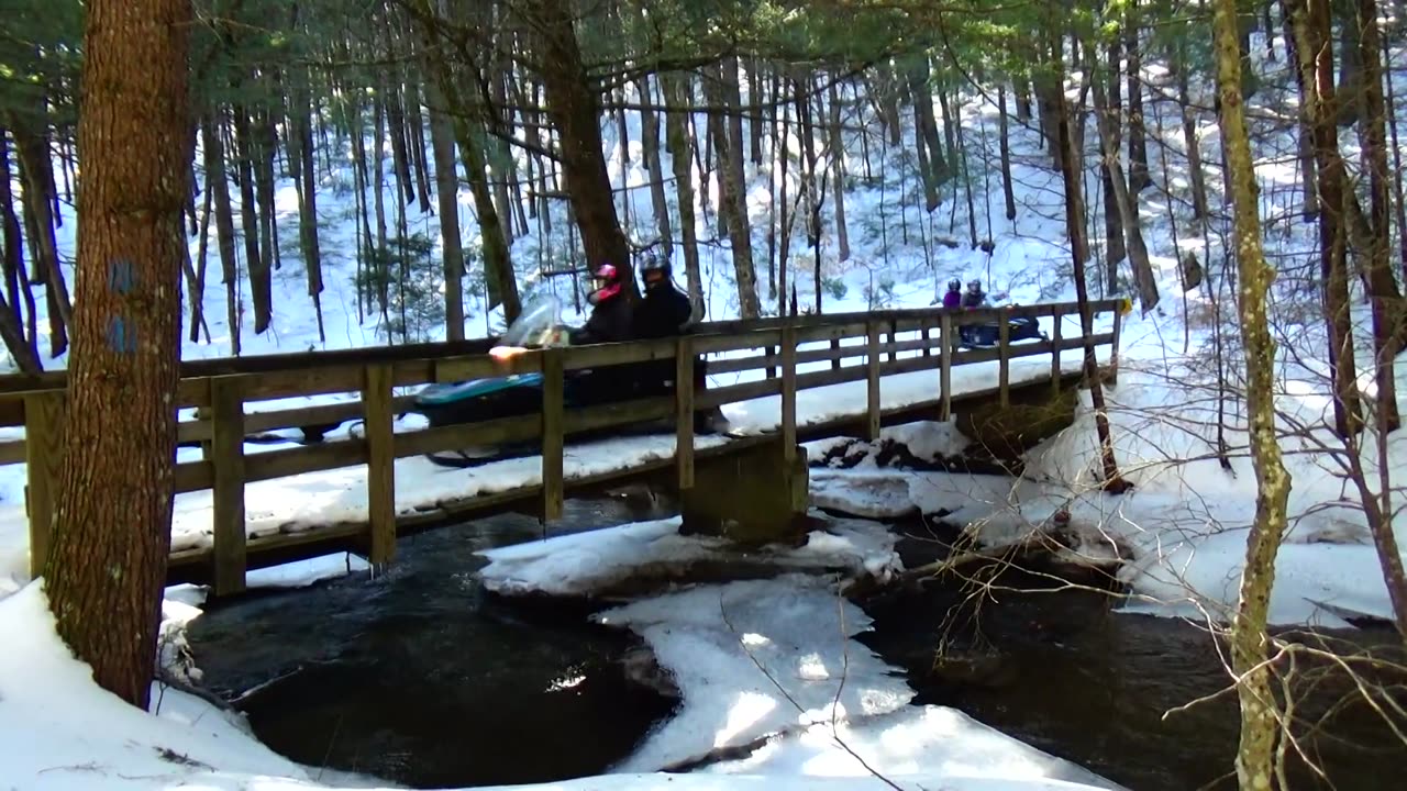 Snowmobile Bridge