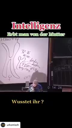 Intelligenz kommt von der Mutter!