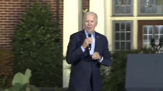 WATCH: Biden Perfectly Sums Up His Presidency In 11 Seconds