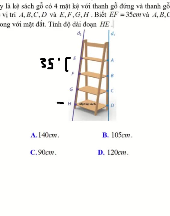 Hình ảnh dưới đây là kệ sách gỗ có 4 mặt kệ với thanhgỗ đứng và thanh gỗ xiên.