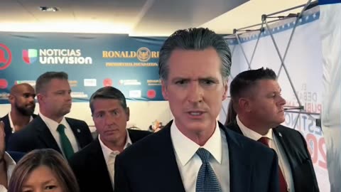 Gavin Newsom Being Asked About Trans Issues, Says Climate Change Is A Bigger Issue