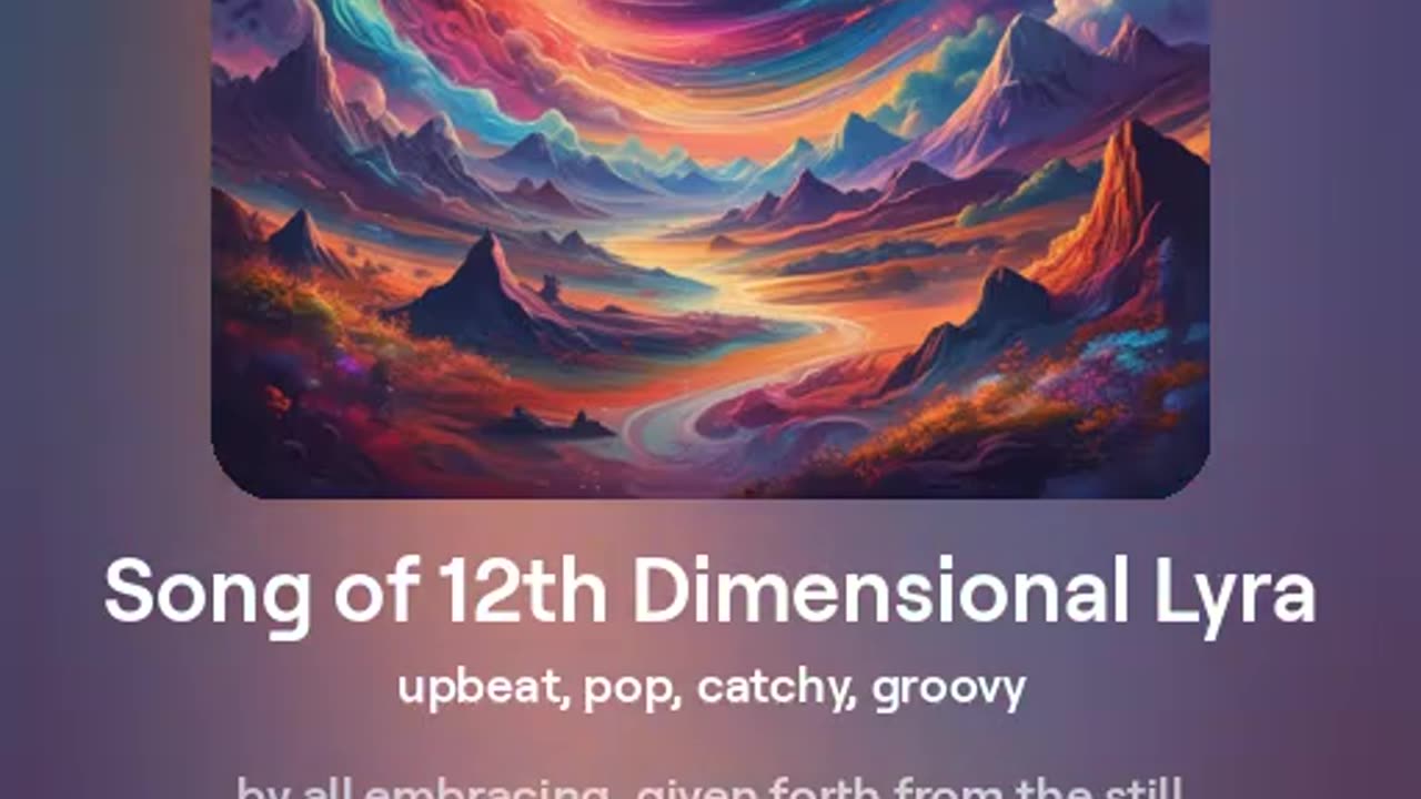 Song Of 12th Dimensional Lyra
