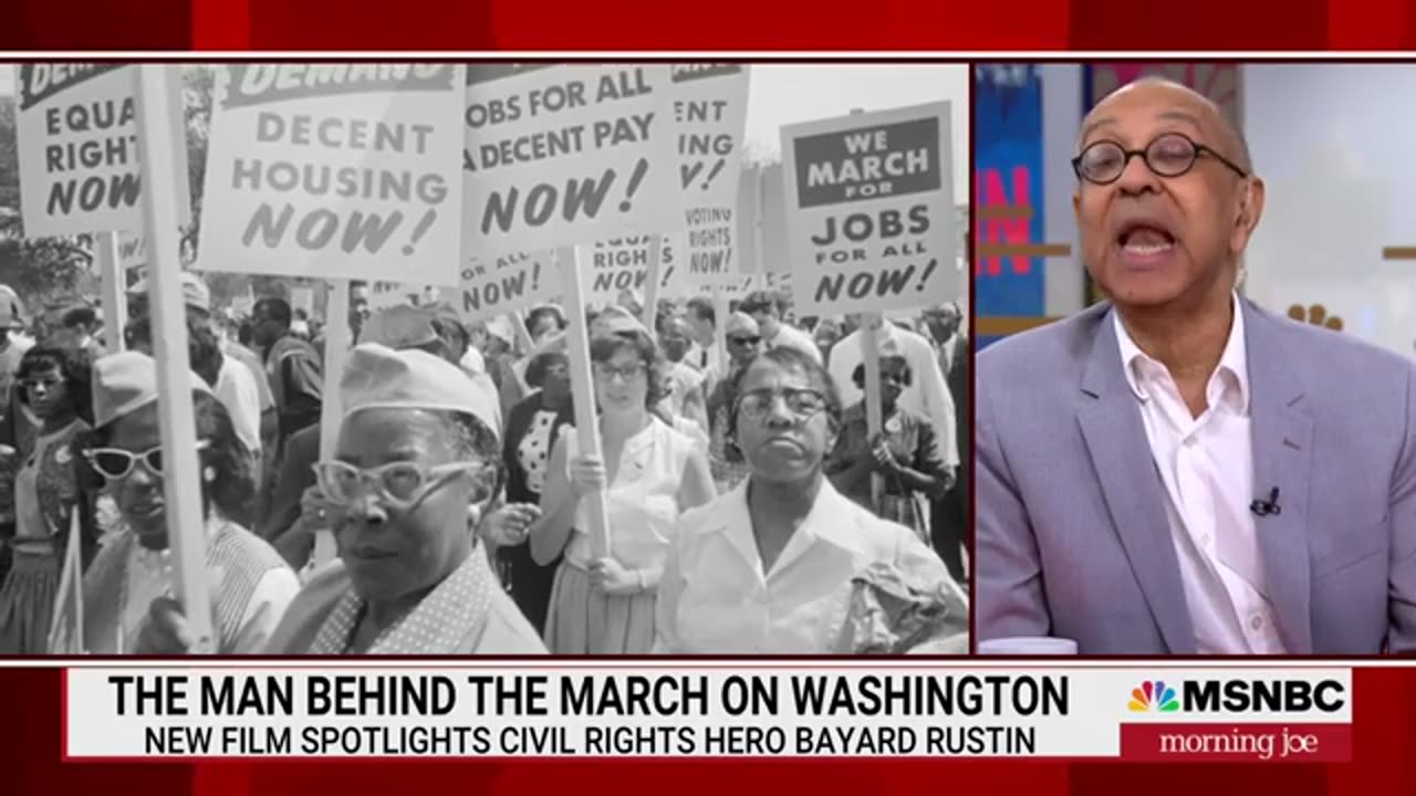 The man behind the March on Washington