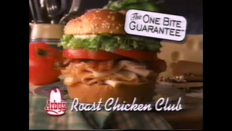 October 3, 1997 - Barry White for the Arby's Roast Chicken Club Sandwich