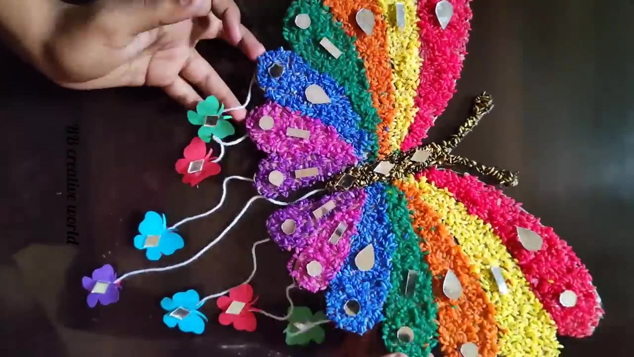 Unique butterfly wall hanging