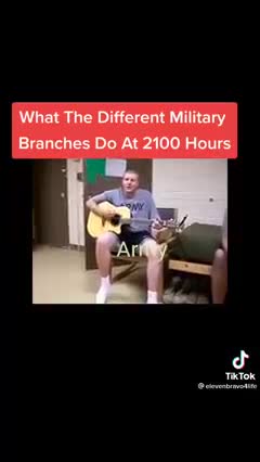 Military - 2022 Humor US Military Branches At 2100 Hour Funny