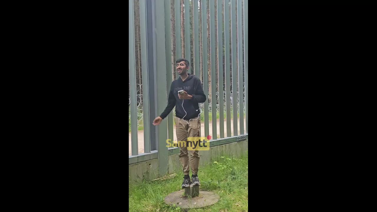 Migranter vid gränsen