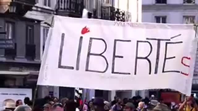 Protest in France