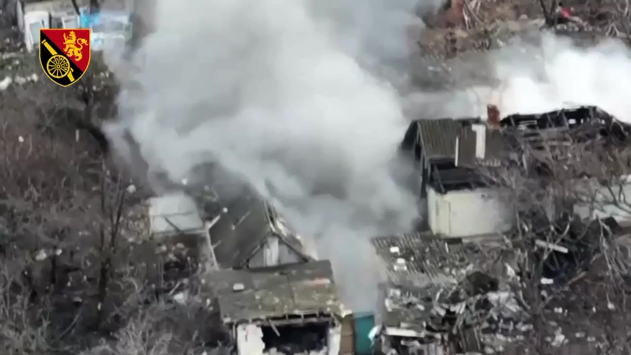 45 Apr. Bakhmut-Soledar. Worked on enemy infantry ☠️