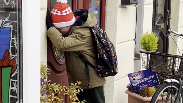 Irish Boy Moved to Tears Over Christmas Painting Surprise