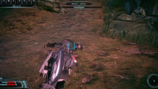 Shepard, Kaidan Alenko Decide What To Do With Jenkins Mass Effect Mod Eden Prime Mission Game-Play